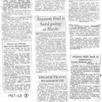 Scrapbook 1967-68 Scrapbook 1967-68