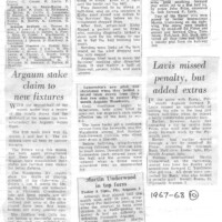 Scrapbook 1967-68 Scrapbook 1967-68