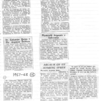 Scrapbook 1967-68 Scrapbook 1967-68