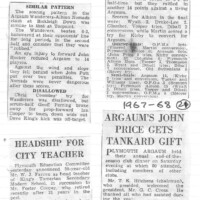 Scrapbook 1967-68 Scrapbook 1967-68