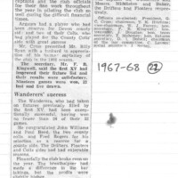 Scrapbook 1967-68 Scrapbook 1967-68