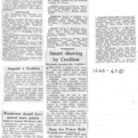 1968-69 Scrapbook