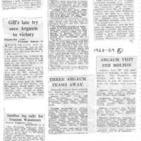 1968-69 Scrapbook