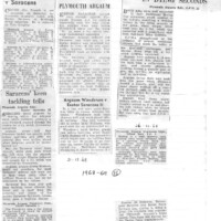 1968-69 Scrapbook