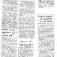 1968-69 Scrapbook