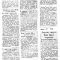 1968-69 Scrapbook 1968-69 Scrapbook