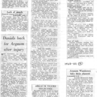 1968-69 Scrapbook 1968-69 Scrapbook