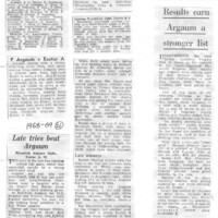 1968-69 Scrapbook