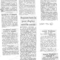 1969-70 Scrapbook 1969-70 Scrapbook