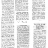 1969-70 Scrapbook 1969-70 Scrapbook