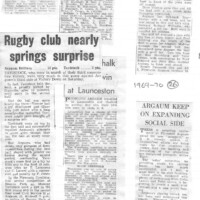 1969-70 Scrapbook 1969-70 Scrapbook