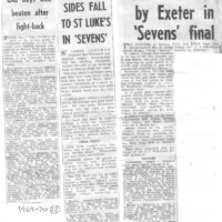 1969-70 Scrapbook 1969-70 Scrapbook