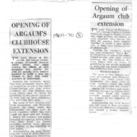 1969-70 Scrapbook 1969-70 Scrapbook