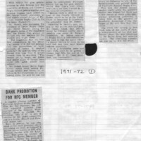 1971-72 Scrapbook