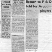 1971-72 Scrapbook