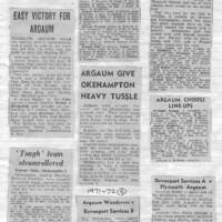 1971-72 Scrapbook