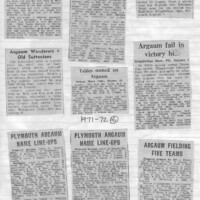 1971-72 Scrapbook