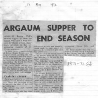 1971-72 Scrapbook