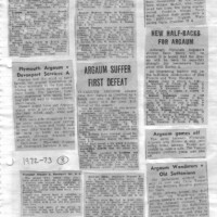 1972-73 Scrapbook 1972-73 Scrapbook