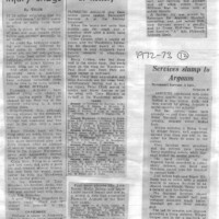 1972-73 Scrapbook