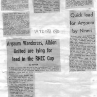 1972-73 Scrapbook