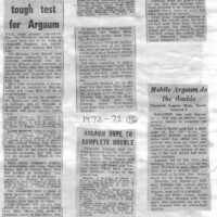1972-73 Scrapbook