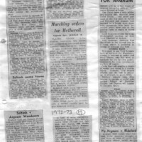 1972-73 Scrapbook