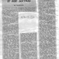 1972-73 Scrapbook