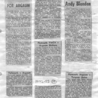 1972-73 Scrapbook 1972-73 Scrapbook