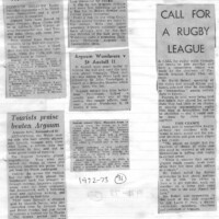 1972-73 Scrapbook 1972-73 Scrapbook