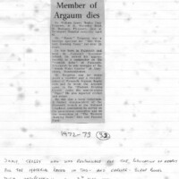 1972-73 Scrapbook