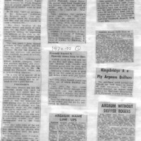 1974-75 Scrapbook