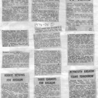 1974-75 Scrapbook