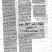 1975-76 Scrapbook