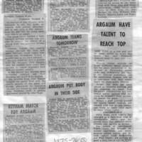 1975-76 Scrapbook 1975-76 Scrapbook