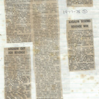 1977-78 Scrapbook 1977-78 Scrapbook