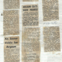 1977-78 Scrapbook 1977-78 Scrapbook