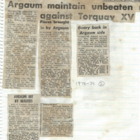 1978-79 Scrapbook 1978-79 Scrapbook