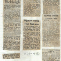 1978-79 Scrapbook 1978-79 Scrapbook