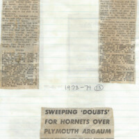 1978-79 Scrapbook 1978-79 Scrapbook